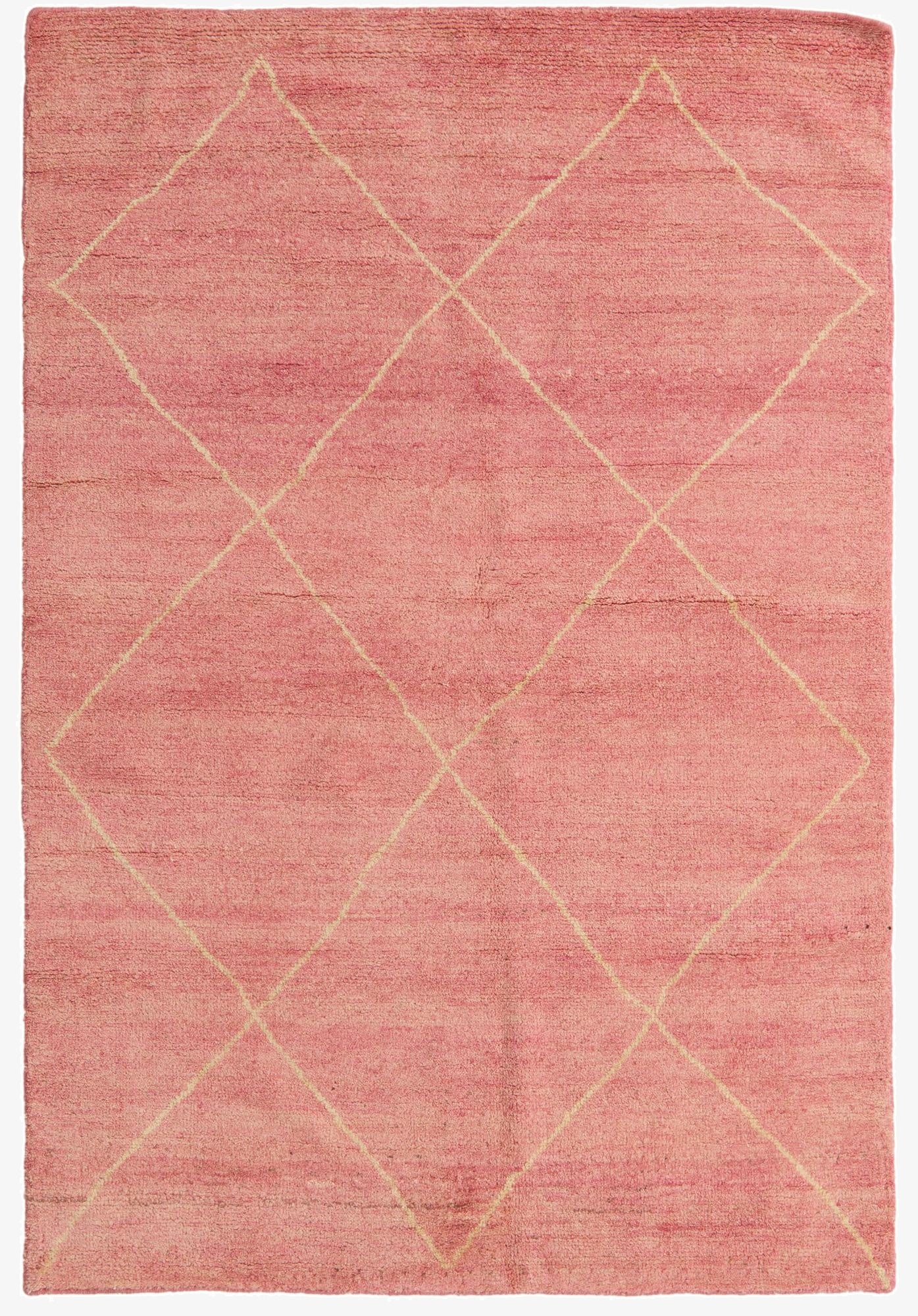  4' 8 x 6' 9  Hand Knotted Darya Wool Rug