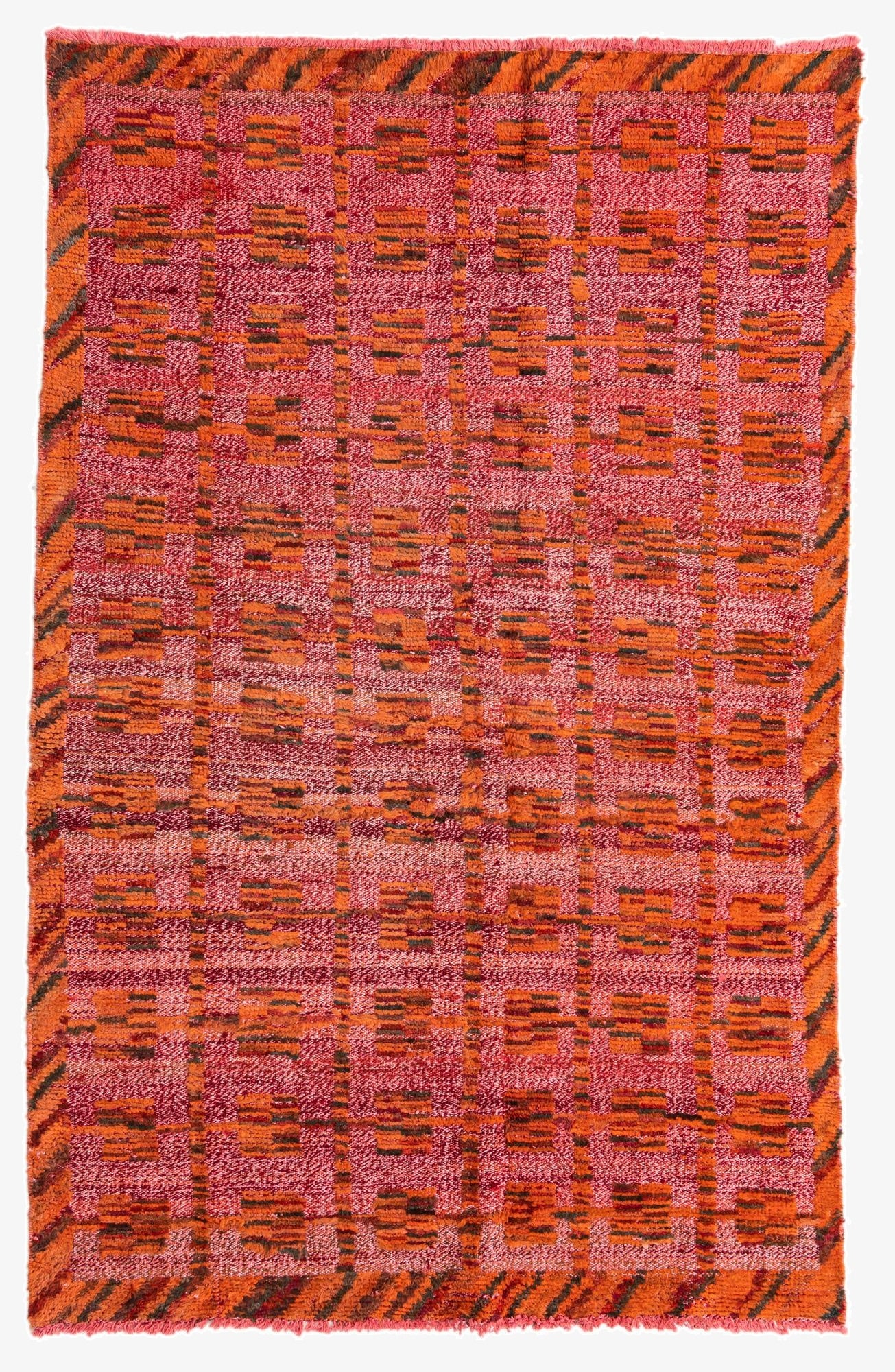  4' 7 x 7' 3  Hand Knotted Darya Wool Rug