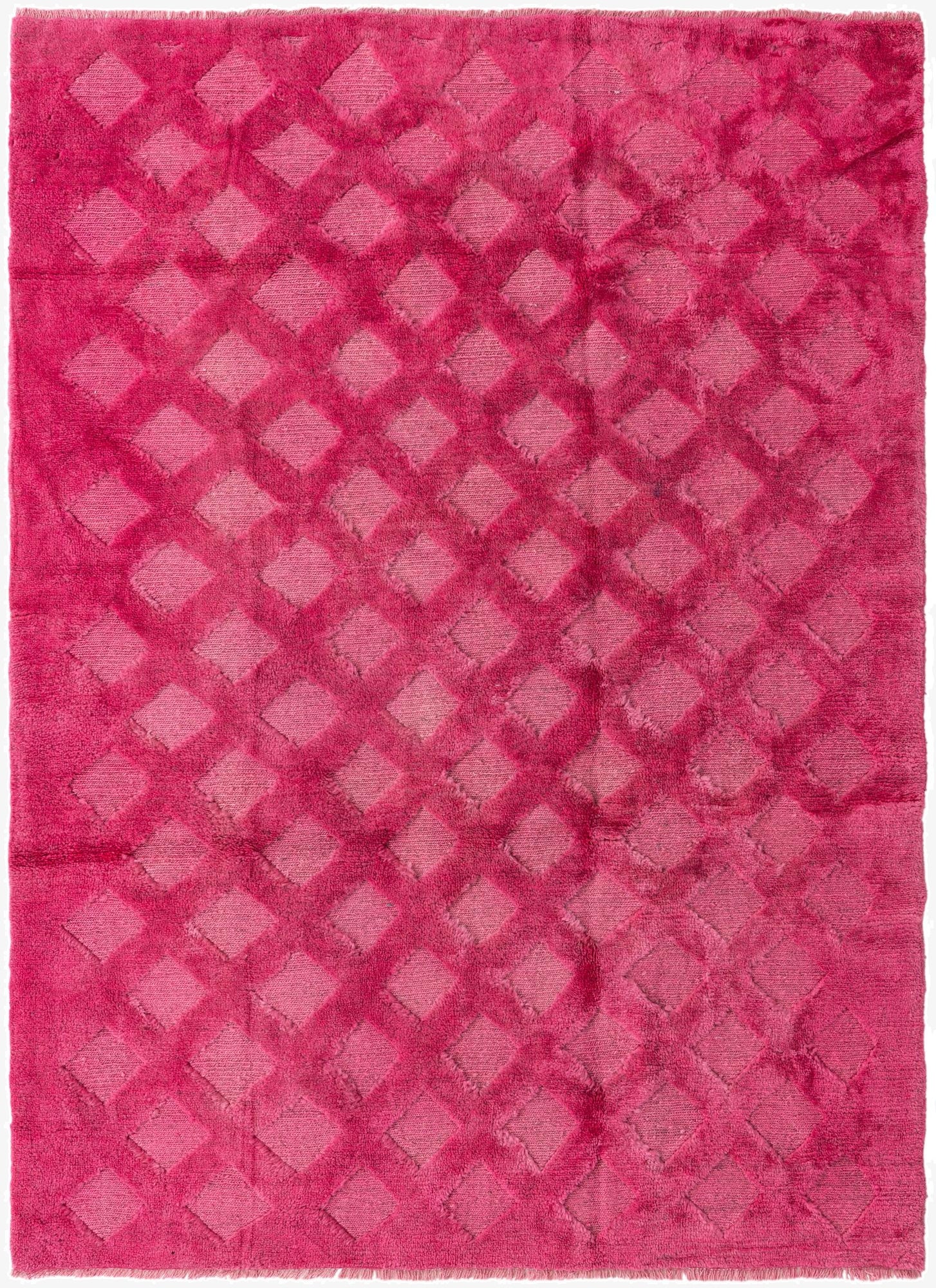  5' 9 x 8' 3  Hand Knotted Darya Wool Rug