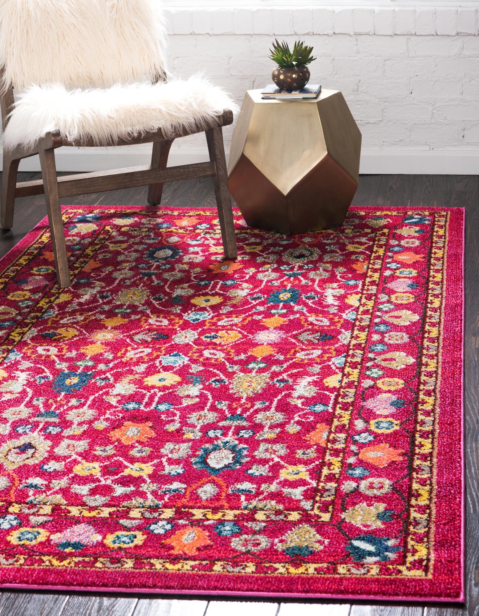 Rust Red 5' x 8' Mesa Rug | Rugs.com