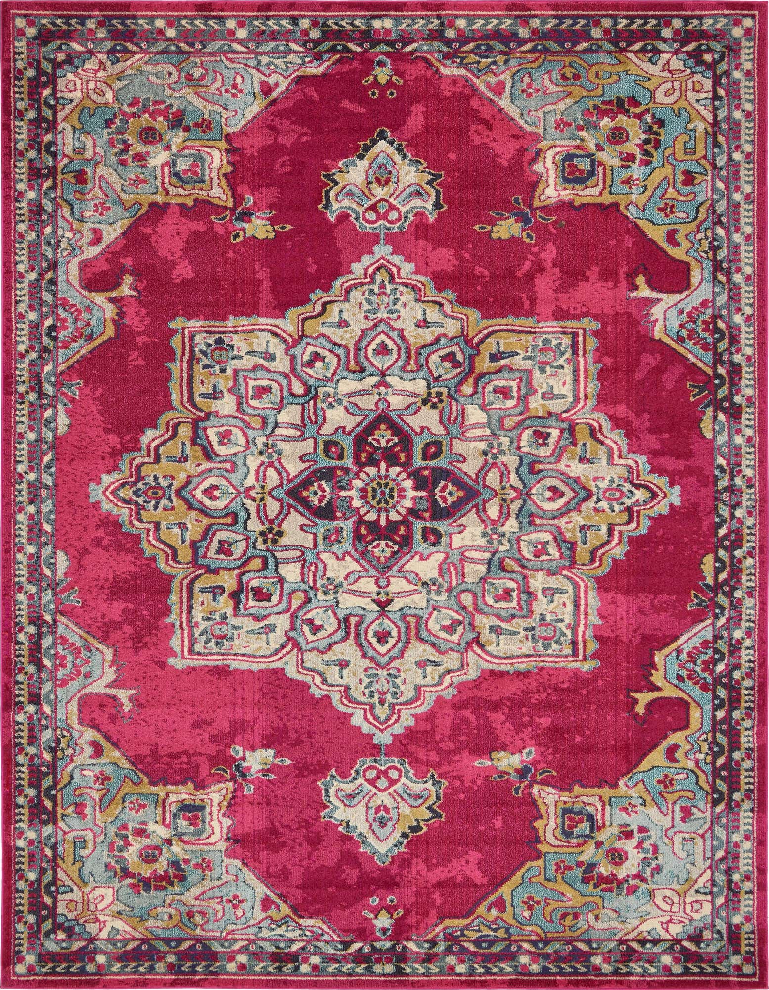 Primary image  10' 6 x 16' 5  Washable Fleur Rug