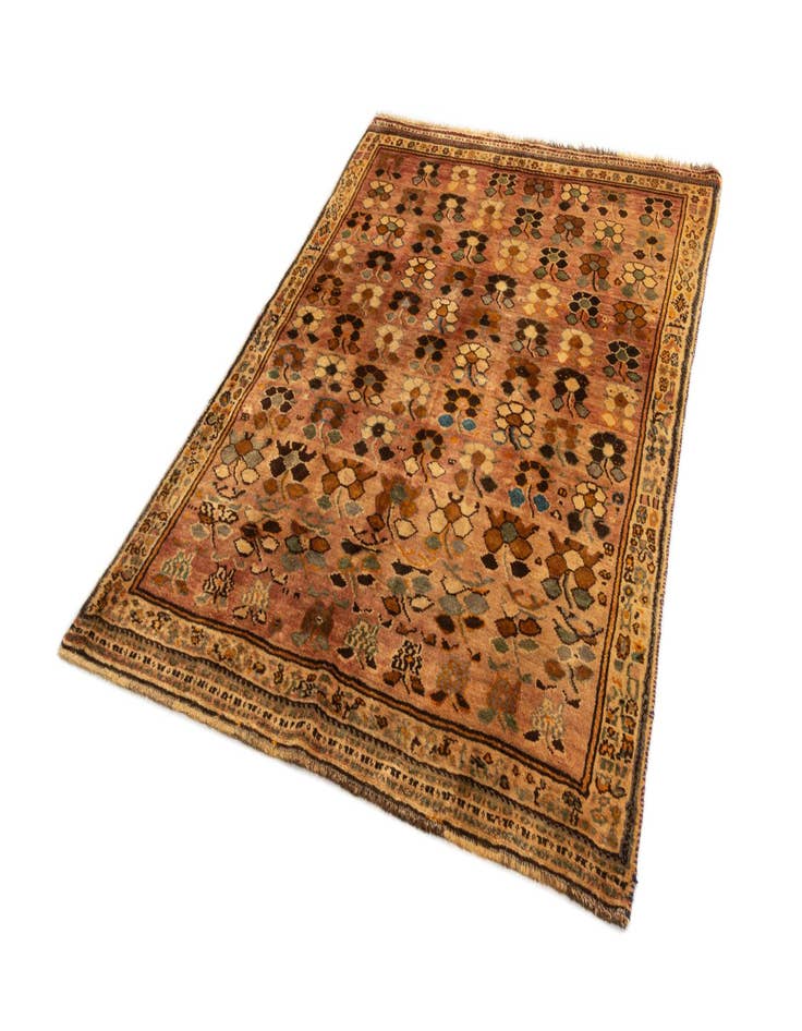 Detail image of  4' 11 x 7' 3 Gabbeh Wool Rug