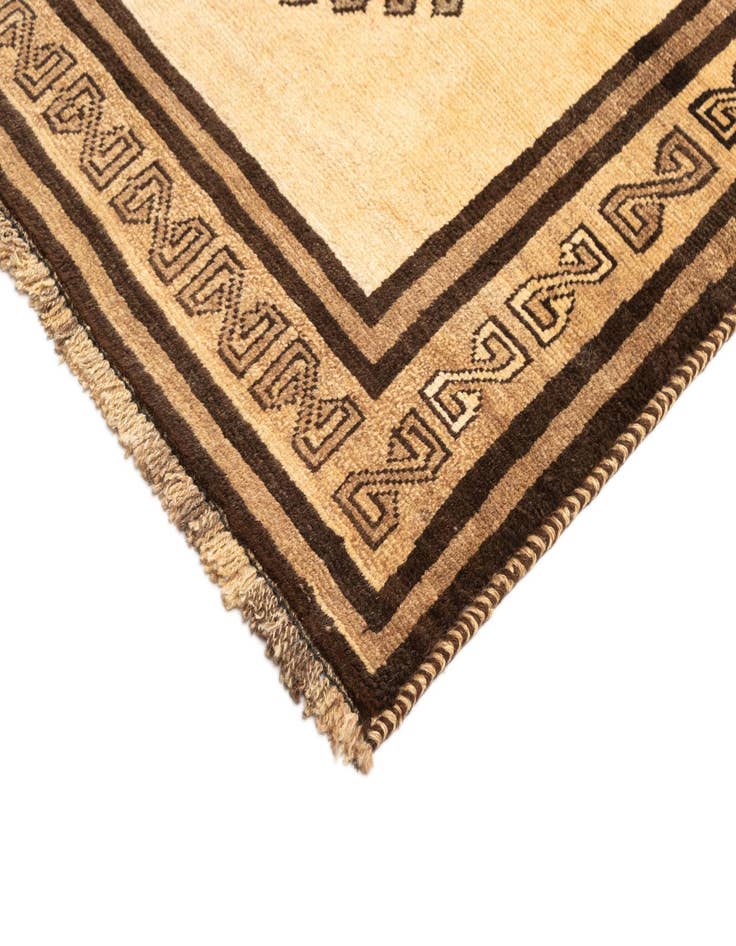 Detail image of  4' 11 x 8' 1 Gabbeh Wool Rug