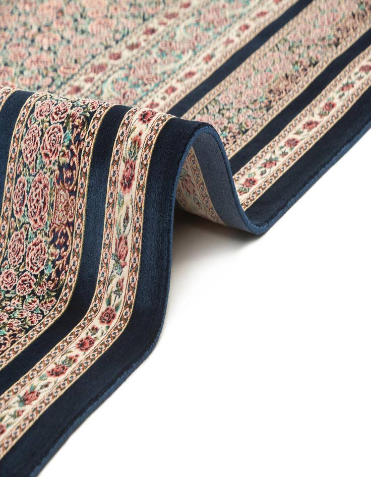 Detail image of  4' 10 x 7' 5 Ghom Design Rug