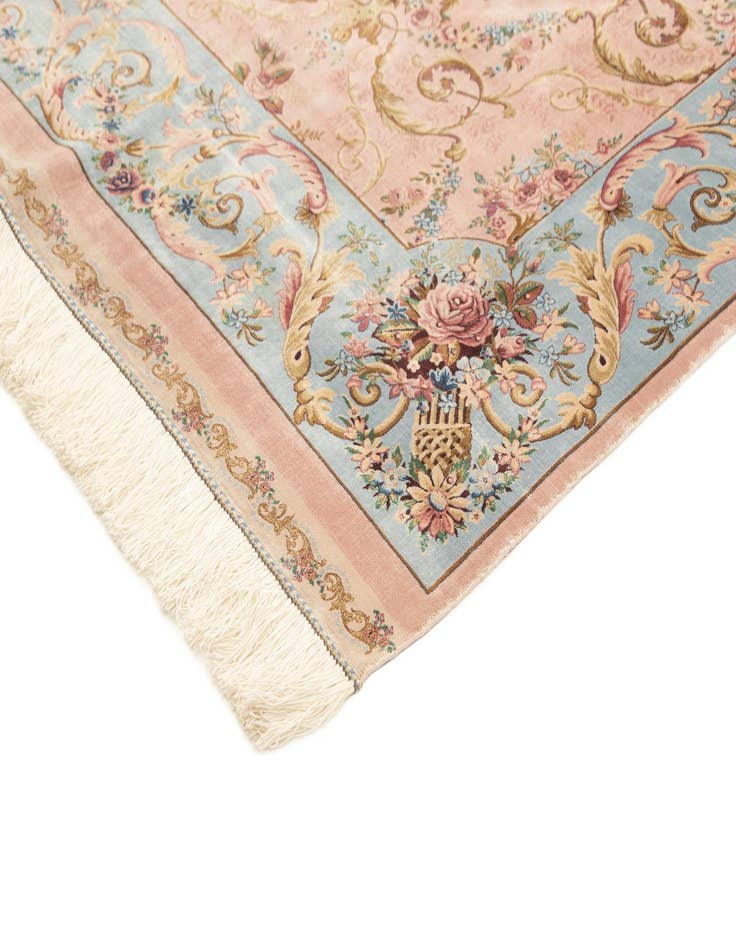 Detail image of  5' 7 x 8' 11 Ghom Design Rug