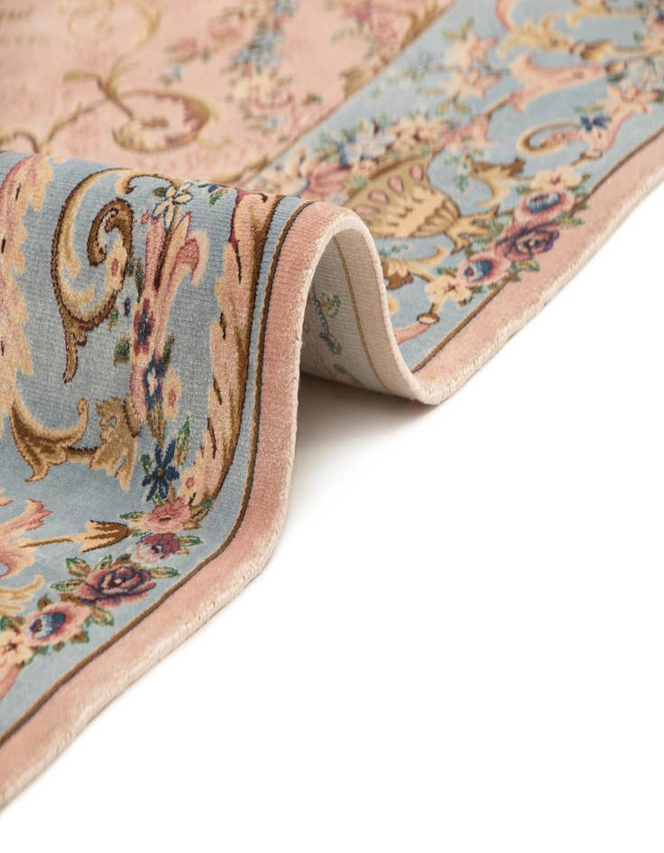 Detail image of  5' 7 x 8' 11 Ghom Design Rug