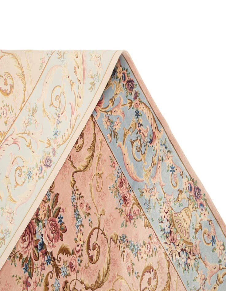 Detail image of  5' 7 x 8' 11 Ghom Design Rug