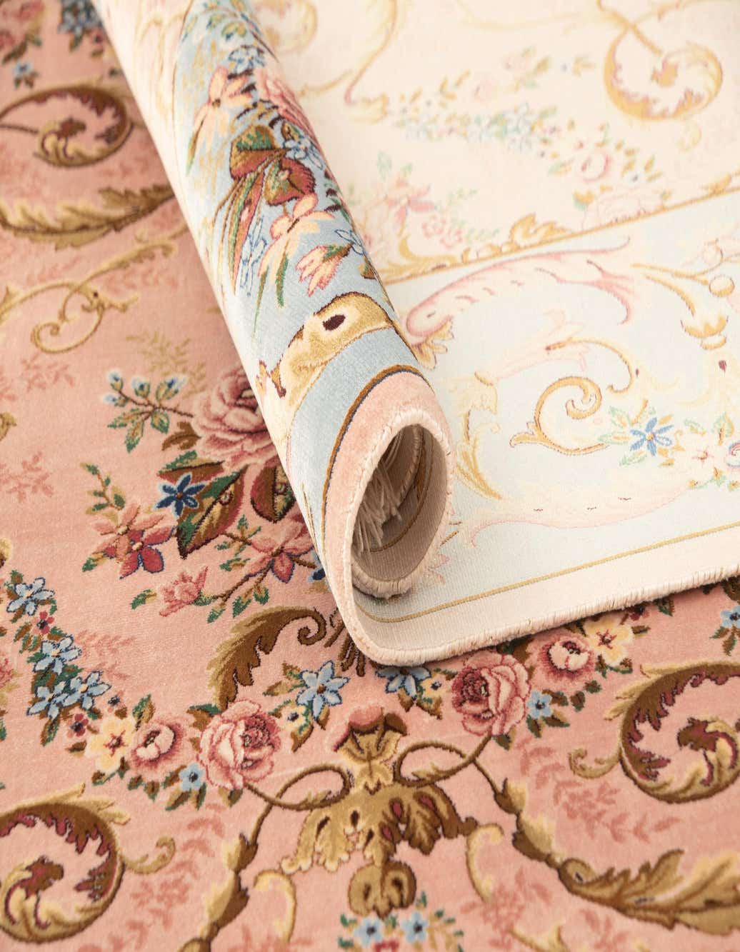 Primary image  5' 7 x 8' 11 Ghom Design Rug