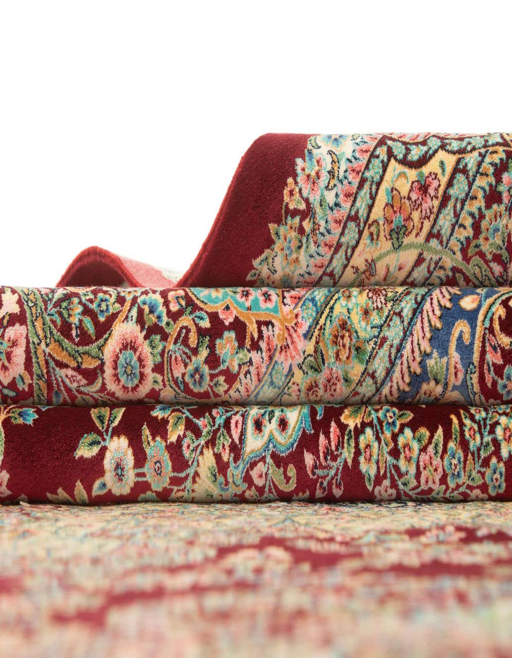 Primary image  6' 6 x 9' 10 Ghom Design Rug