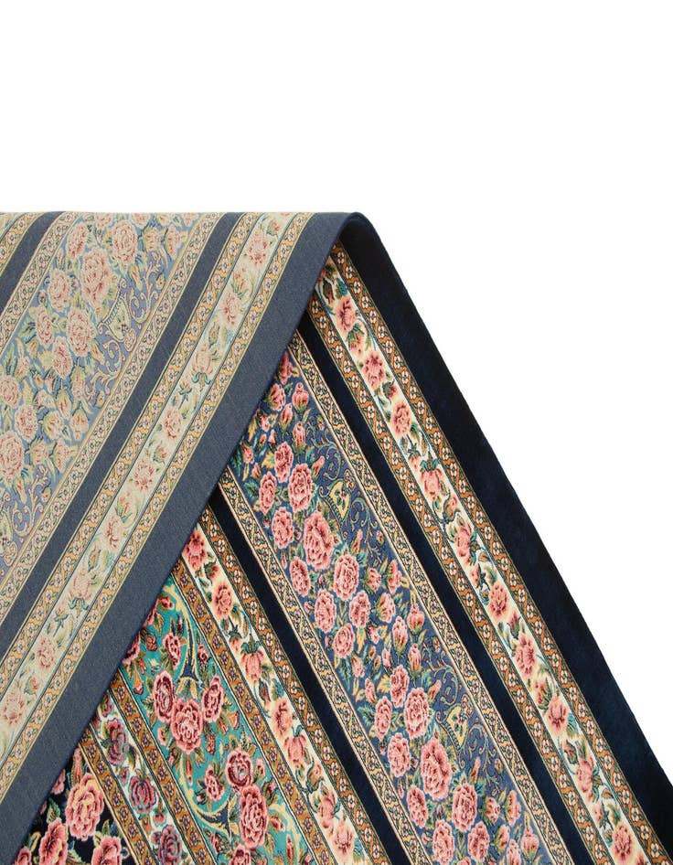 Detail image of  6' 5 x 9' 7 Ghom Design Rug