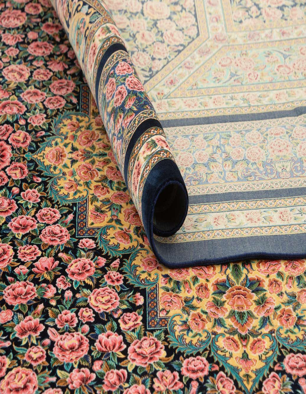 Primary image  6' 5 x 9' 7 Ghom Design Rug