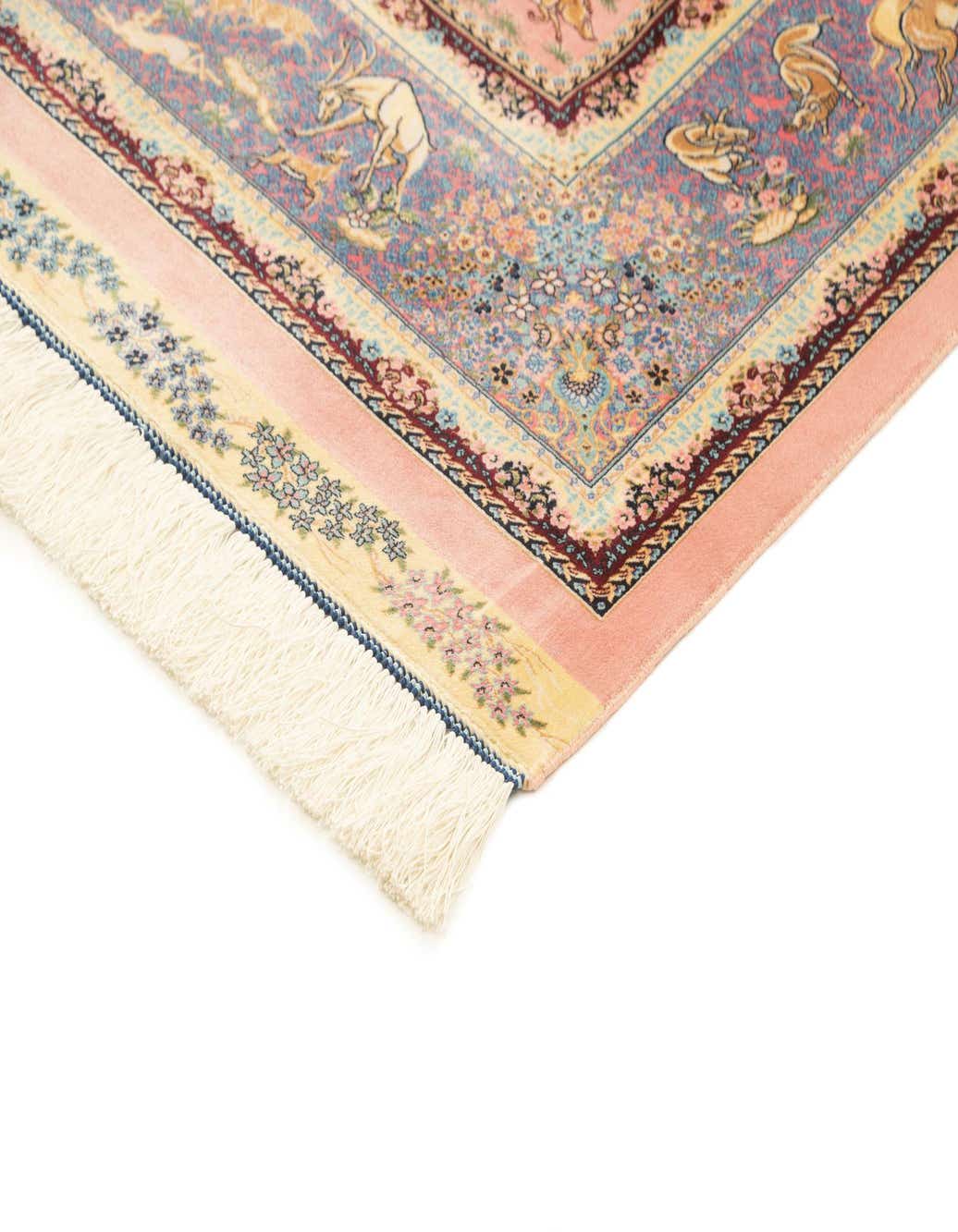Primary image  4' 9 x 7' 5 Ghom Design Rug
