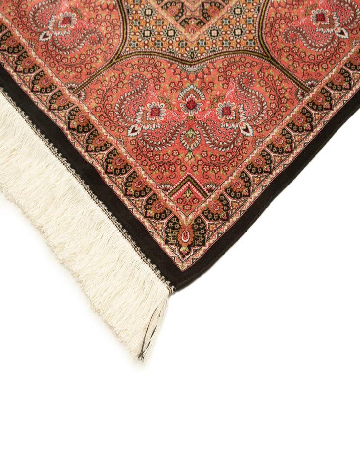 Detail image of  6' 5 x 9' 11 Ghom Design Rug