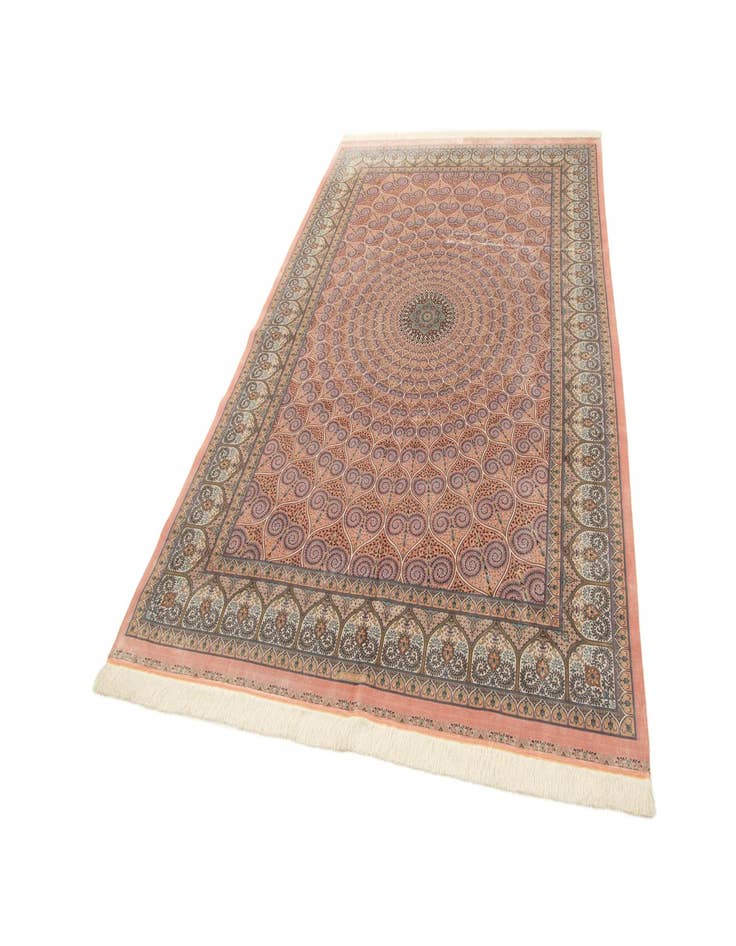 Detail image of  6' 6 x 9' 7 Ghom Design Rug