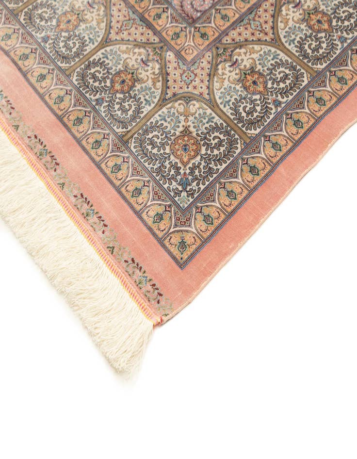 Detail image of  6' 6 x 9' 7 Ghom Design Rug