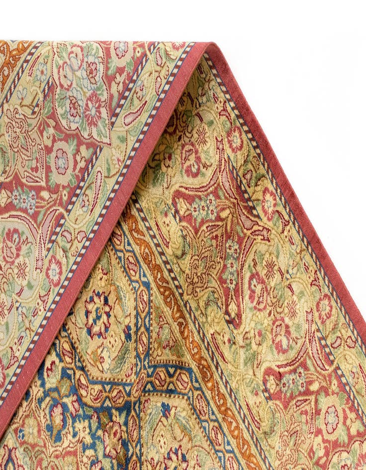 Detail image of  3' 5 x 5' 2 Ghom Silk Rug