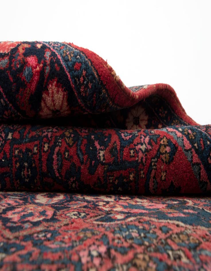 Detail image of  4' 4 x 6' 11  Hand Knotted Goltuk Persian Wool Rug