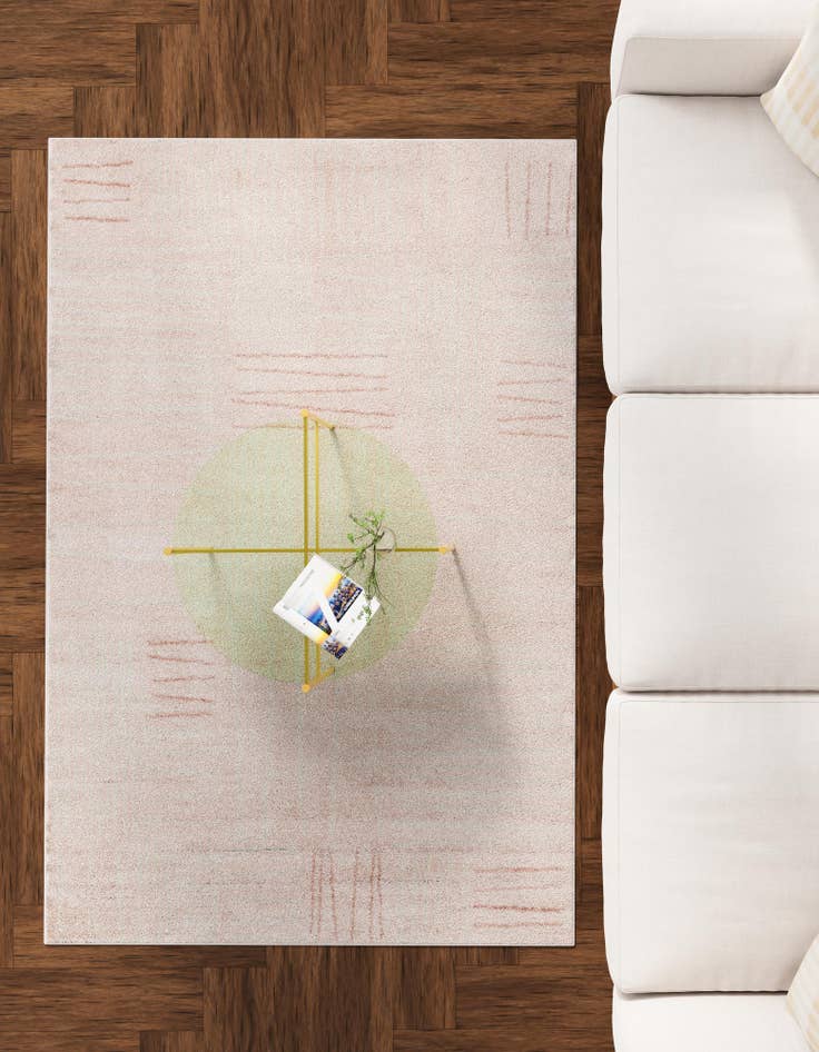 Detail image of  5' 3 x 8' Hanahan Rug