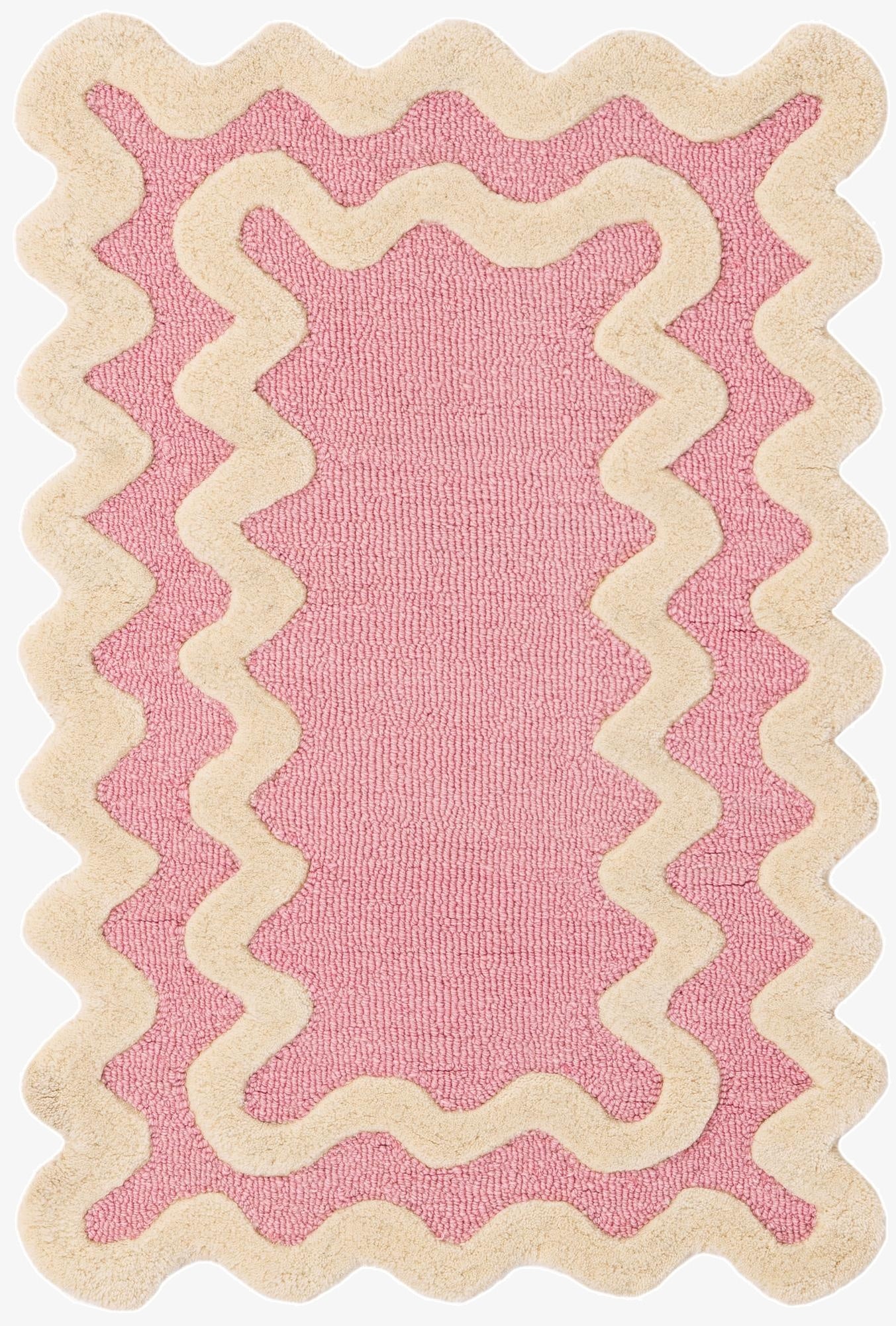  2' x 3' 1 Happy Rugs Wiggles Wool