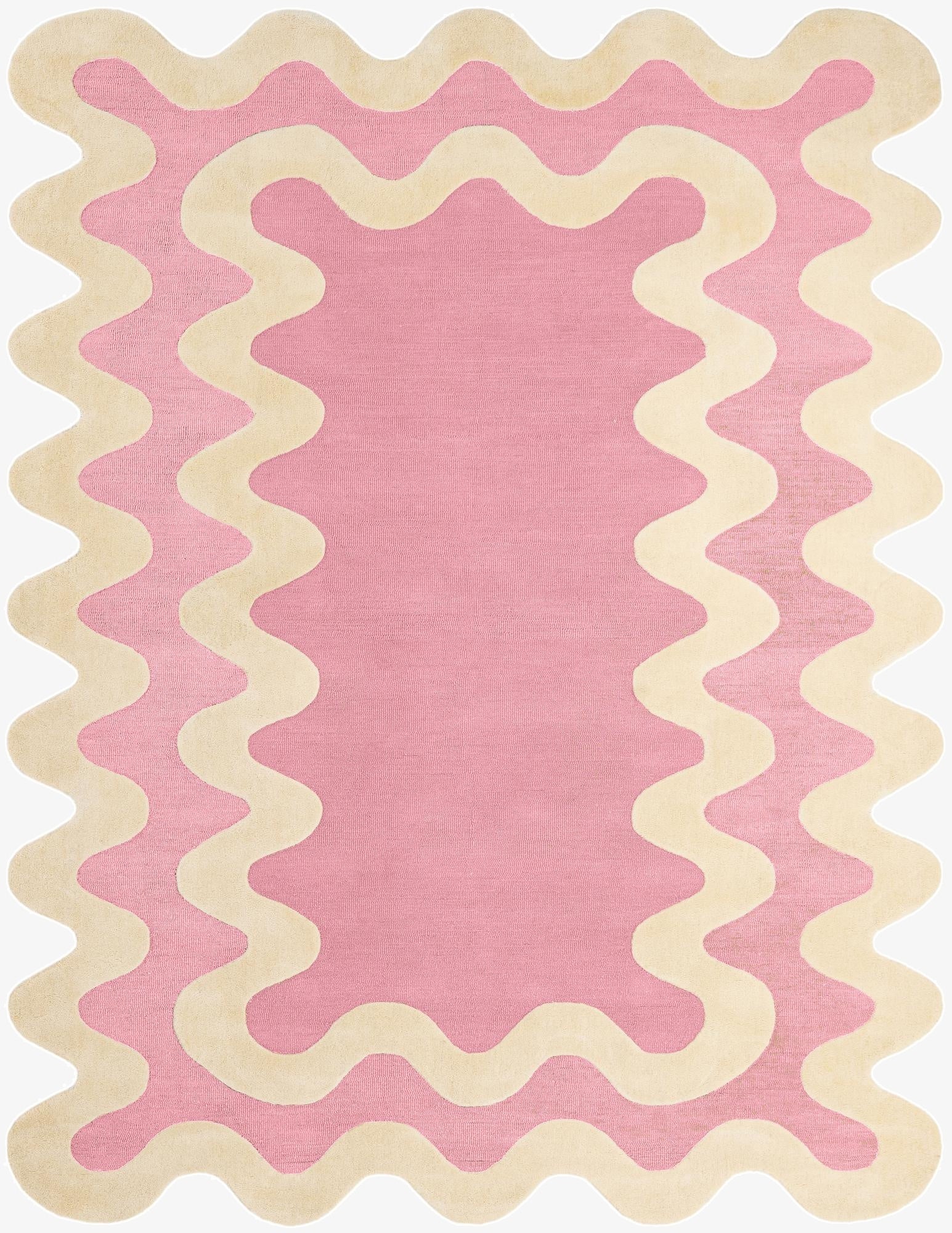 Primary image  7' 10 x 10' Happy Rugs Wiggles Wool