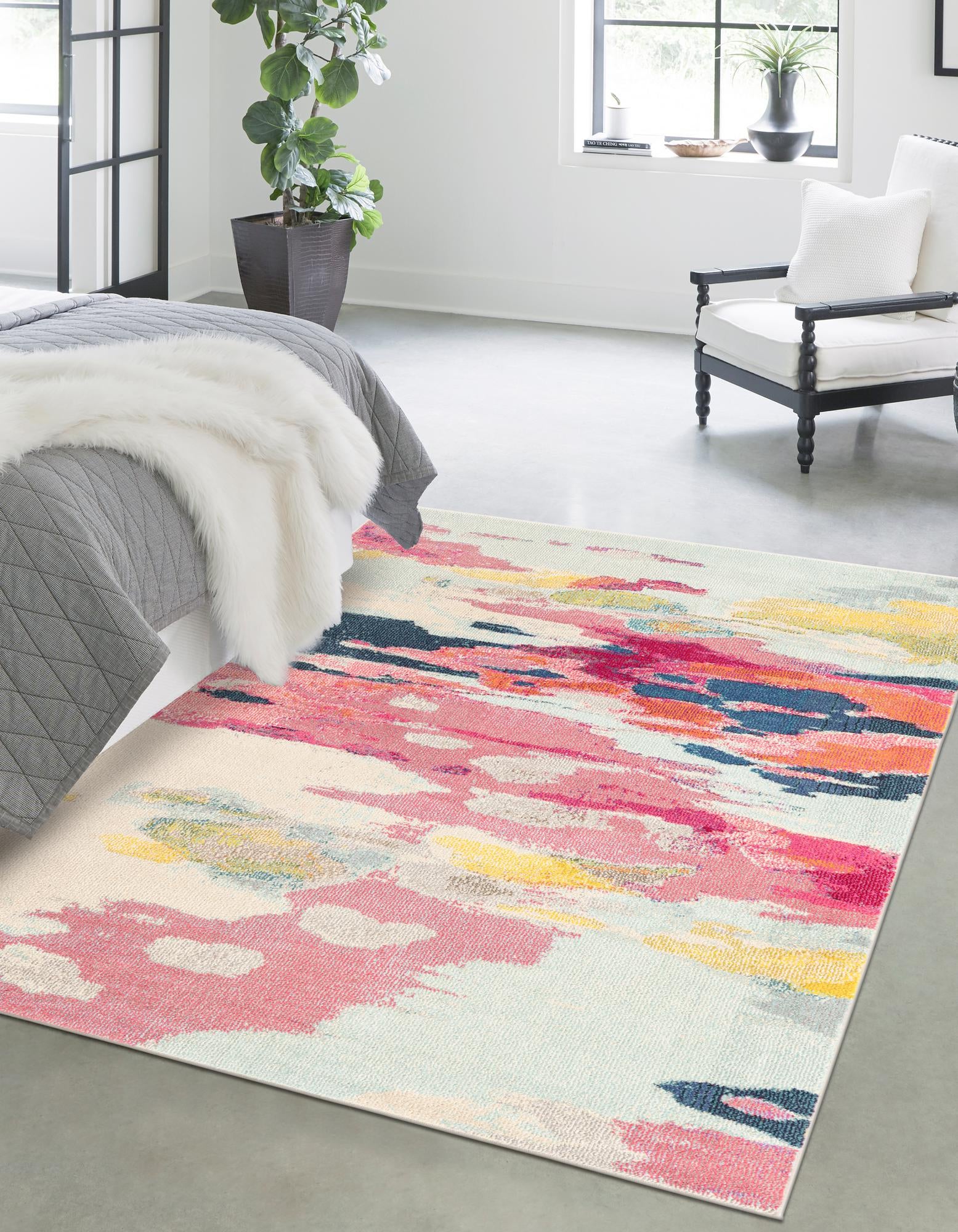 Pink 9' x 12' Hyacinth Rug | Rugs.com