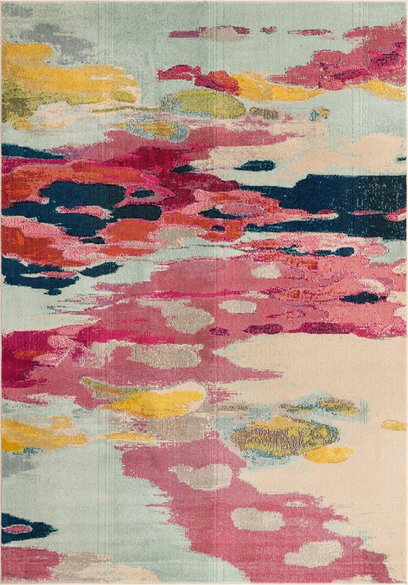  7' x 10'  Washable Hyacinth Rug