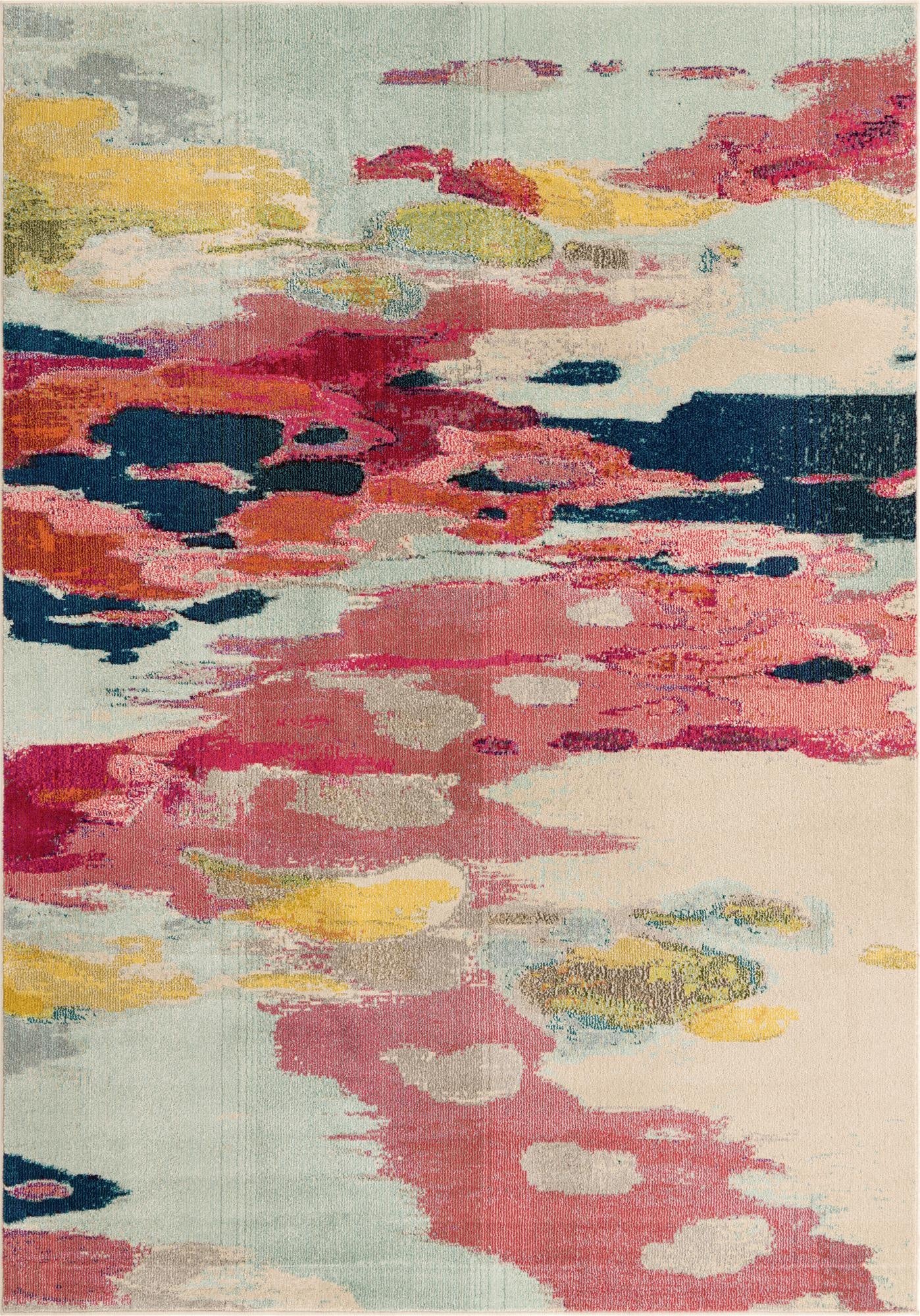  6' x 9'  Washable Hyacinth Rug