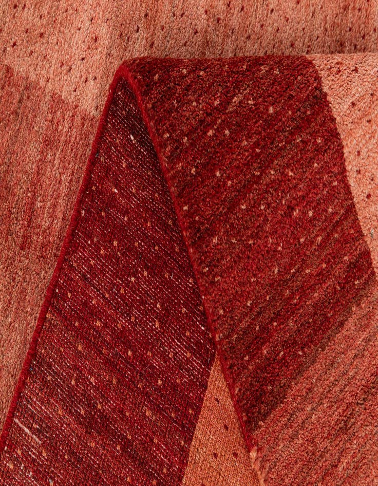 Detail image of  6' 10 x 9' 1  Hand Knotted Indo Gabbeh Wool Rug