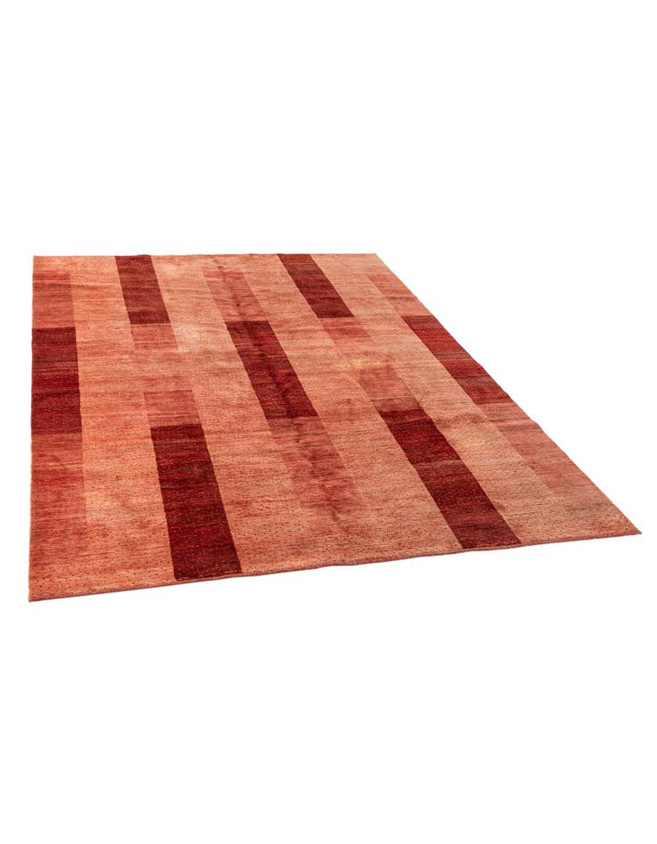 Detail image of  6' 10 x 9' 1  Hand Knotted Indo Gabbeh Wool Rug