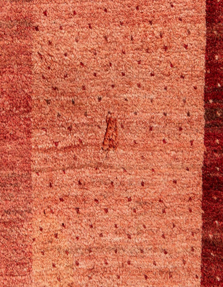 Detail image of  6' 10 x 9' 1  Hand Knotted Indo Gabbeh Wool Rug