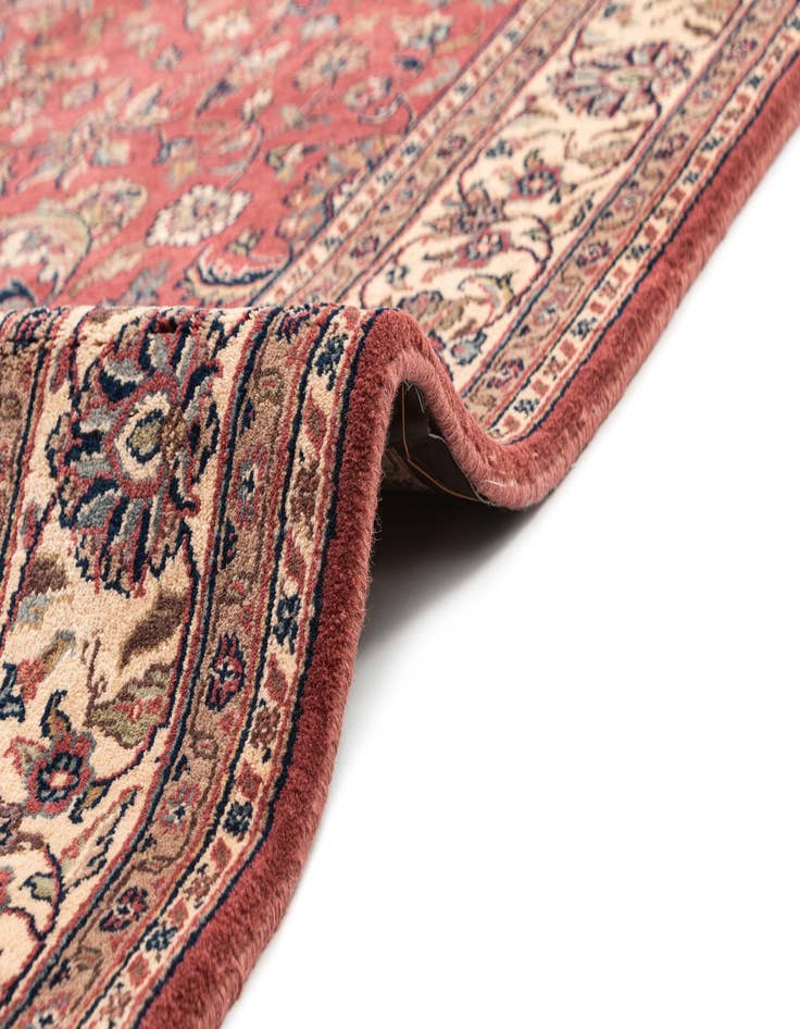 Detail image of  5' 7 x 8' 2  Hand Knotted Isfahan Wool Rug