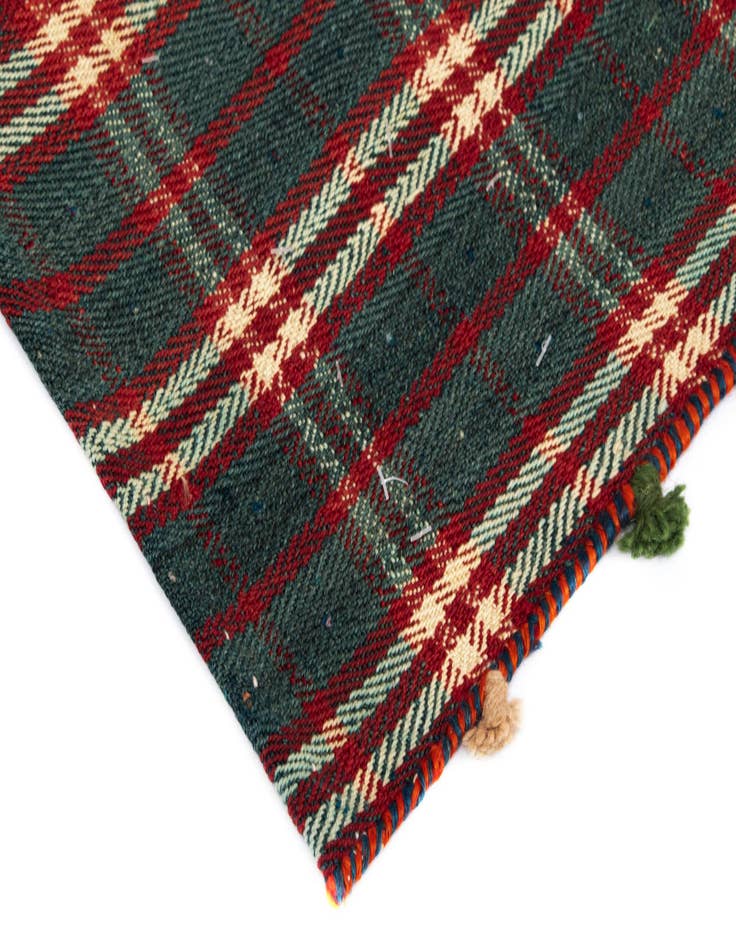 Detail image of  4' 8 x 6' 5 Jajim Wool Rug