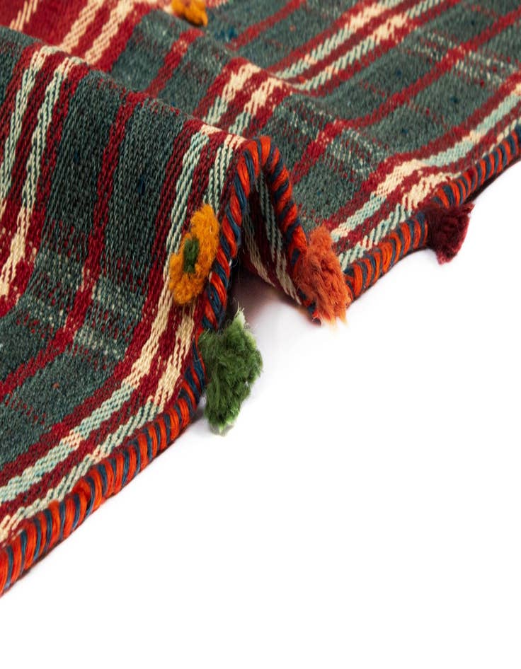 Detail image of  4' 8 x 6' 5 Jajim Wool Rug