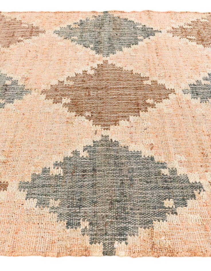 Detail image of  4' 3 x 6'  Hand Woven Kala Handwoven Jute Rug