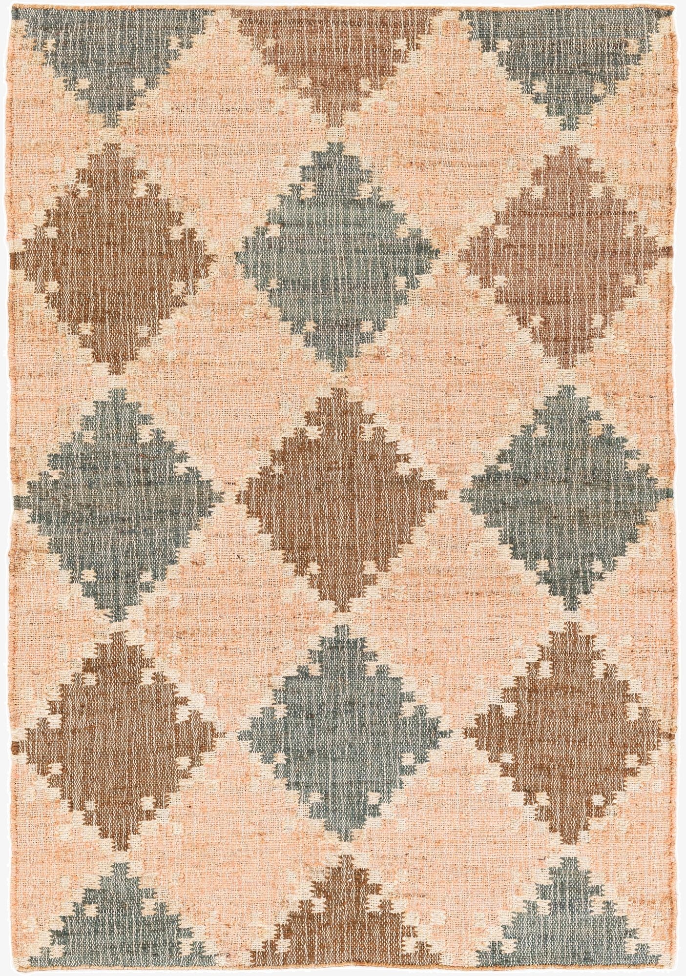  4' 3 x 6'  Hand Woven Kala Handwoven Jute Rug