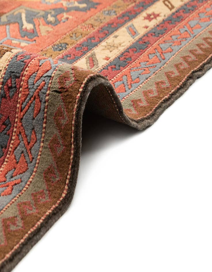 Detail image of  5' 2 x 7' 10  Hand Knotted Kars Wool Rug