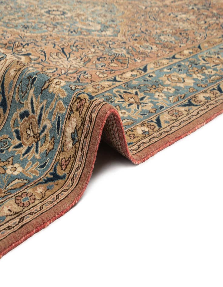 Detail image of  7' 5 x 10' 10 Kashan Wool Rug