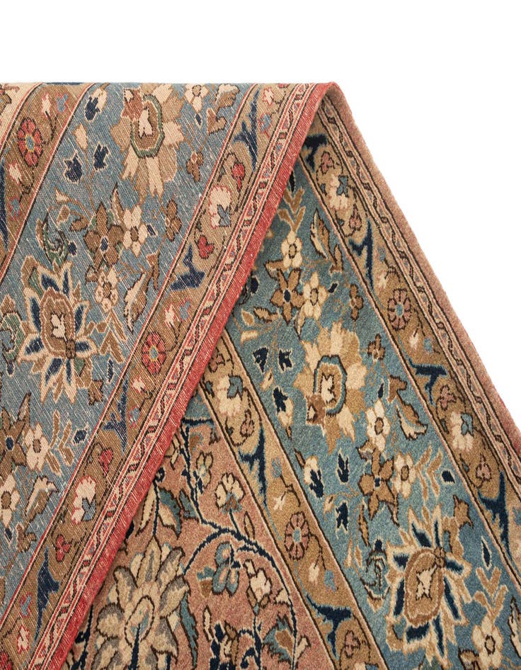 Detail image of  7' 5 x 10' 10 Kashan Wool Rug