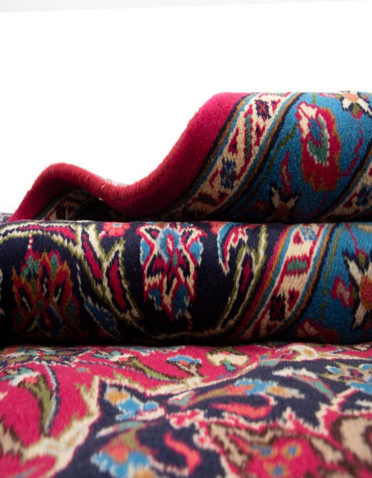 Detail image of  7' 9 x 10' 10 Kashan Wool Rug