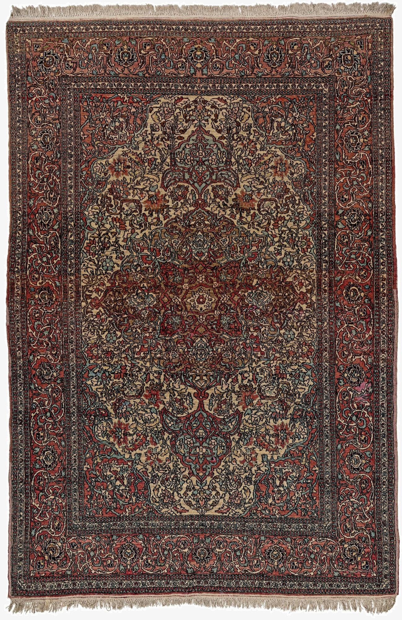  4' 10 x 7' 1 Kashan Rug