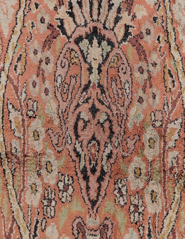 Detail image of  3' 2 x 5' 2  Hand Knotted Kashmir Oriental Wool Rug