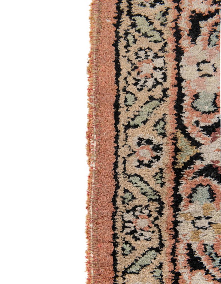 Detail image of  3' 2 x 5' 2  Hand Knotted Kashmir Oriental Wool Rug