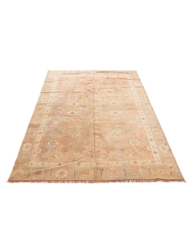 Detail image of  5' x 7' 3  Hand Knotted Kazak Wool Rug