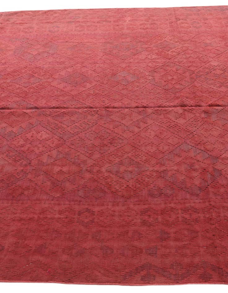 Detail image of  6' 9 x 9' 9  Hand Woven Kilim Fars Wool Rug