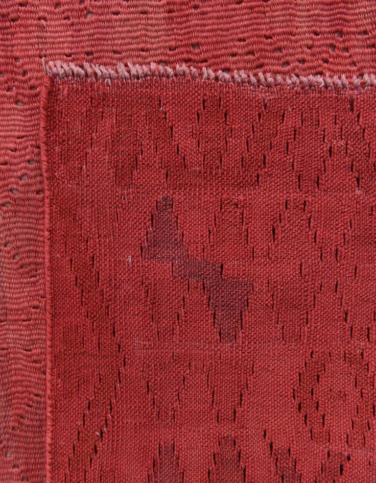 Detail image of  6' 9 x 9' 9  Hand Woven Kilim Fars Wool Rug