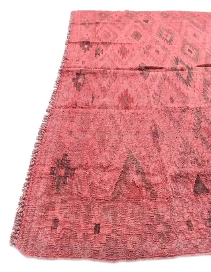 Detail image of  5' x 7' 8  Hand Woven Kilim Fars Rug