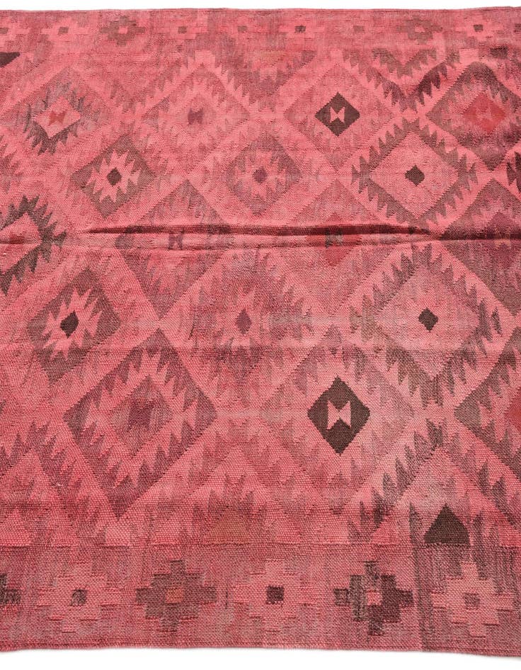 Detail image of  5' x 7' 8  Hand Woven Kilim Fars Rug
