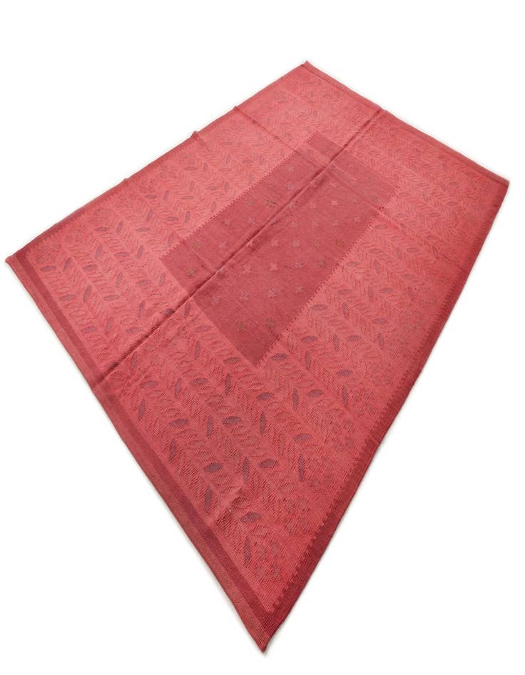 Detail image of  6' 9 x 9' 9  Hand Woven Kilim Fars Wool Rug