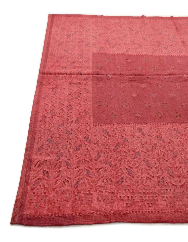 Detail image of  6' 9 x 9' 9  Hand Woven Kilim Fars Wool Rug