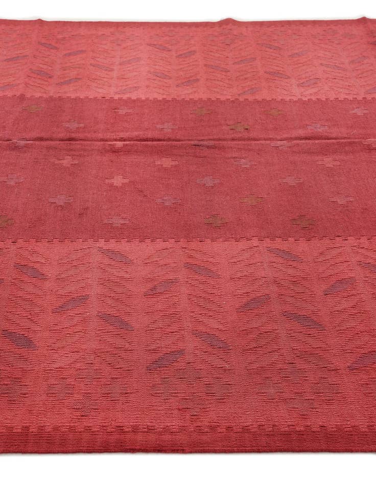 Detail image of  6' 9 x 9' 9  Hand Woven Kilim Fars Wool Rug